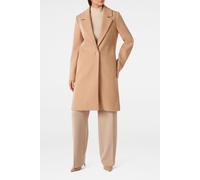 Forever New Billie Longline Coatigan Camel Marle size 6 | Single Breasted Coats Outlet | Women | Brown 6