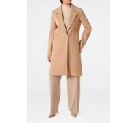 Forever New Billie Longline Coatigan Camel Marle size 8 | Single Breasted Coats Outlet | Women | Brown 8