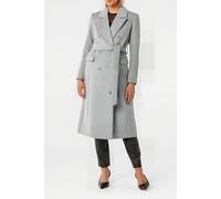 Forever New Charlotte Wrap Coat Grey size 6 | Wrap Coats Outlet | Women | Gray 6