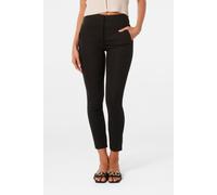 Forever New Georgia High Waist Full Length Pants Black size 8 | Straight Pants Outlet | Women | Black 8