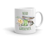 Forever Personal Designs Head Gardener (Design 1) 11oz Gardening Mug