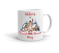 Forever Personal Designs Personalised Christmas Movie Mug with Santa's Workshop 11oz Mug