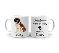 Forever Personal Designs *Personalised* St Bernard (Design 4) 11oz Mug