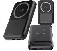 FOREVER power bank wireless MATB-100 PD QC 22.5W 10000 mAh induction charging, safe and fast charging of the phone, PD Power Delivery, QC Quick Charge, USB, USB-C for iPhone