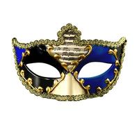 Forever Purge Costume For Adults Perfect For Costume Parties Gatherings Performances & Cosplay Events Plastic Material Carnival Style Bandage Hood Leather (Blue, 17X11CM)