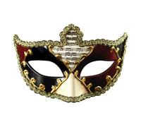 Forever Purge Costume For Adults Perfect For Costume Parties Gatherings Performances & Cosplay Events Plastic Material Carnival Style Bandage Hood Leather (Red, 17X11CM)