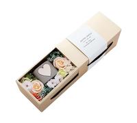 Forever Roses Candle Gift Box, Forever Flowers Gift Box, Elegant Romantic Preserved Flowers Bouquet Gift Artificial Flowers Bouquet | Innovative Bathroom Tools