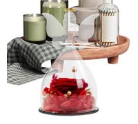Forever s, Glass Angel with Inside | Eternal in a Glass Dome | Real Home Decor, Handmade Eternal Flowers for Mother's Day, Christmas, St.