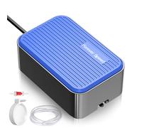 Forever Speed Aquarium Air Pump Silent Ultra <40dB, 2W/5.5W/8W Adjustable Aerator Fish Tank Air Pump Silent for Aquarium Oxygen Pump with 1/2 outlet Accessories up to 100-600L,120-480L/H
