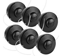 Forever Speed Strimmer Heads Universal 6 Pack Dual 2 Line Strimmer Replacement