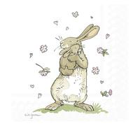 Forever Together Guess How Much I Love You Hares IHR Paper Table Napkins 33 cm Square 3 ply Lunch Napkins
