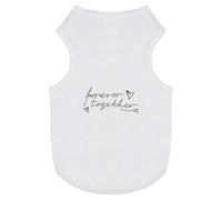 'Forever Together Text' Pet Dog/Cat T-Shirt (PT00067032)