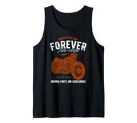 Forever Two-Wheel Vintage Motorcycle Lovers Tank Top