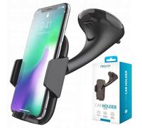 FOREVER Universal Car Holder, CH-100, Rotating Mount for Smartphones up to 6.5inch, Black