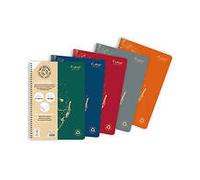 Forever Wirebound Notebook Lined 90gsm A4 Assorted (Pack of 5) 68406C