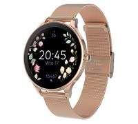 Forever Women's Connected Watch with Stainless Steel Mesh Bracelet, Rose Gold