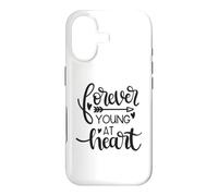 Forever Young At Heart Inspirational Motivational Positive Case for iPhone 17