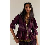 Forever Young Bed Jacket Top by Intimately at Free People in Precious Wine, Size: XS - female
