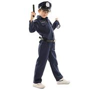 Forever Young Child Policeman Fancy Dress Costume Boys Police Constable Cop Officer Outfit Kids Uniform (9-10 Years)