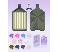 Forever Young Diamond Painting Tray with Lid, Olive, Plastic, Functional Style, 1 Olive Capacity