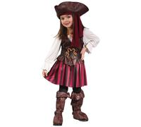 Forever Young Girls Caribbean Pirate Shipmate Buccaneer High Seas Fancy Dress Costume (3-5 years)