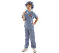 Forever Young Kids Children's ER Scrubs Doctor Fancy Dress Costume (8-10 years)