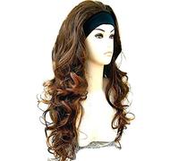 Forever Young Ladies Extra Long Light Auburn Brown Ladies Wavy Style Half Wig