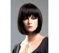 Forever Young Ladies Short Dark Brown Wig! Classy Bob Style from Premium VOGUE Wigs UK