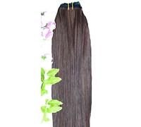 Forever Young Premium Weft Human Hair Extension Full Head Weft Medium Brown 4# 18"