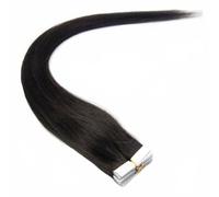 Forever Young Seamless Tape in 100% Virgin Human Hair Extensions Off Black 1B# (20")