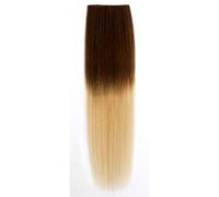 Forever Young UK Dip Dye Ombre 100% Human Hair Clip in Extensions Dark Brown to Light Blonde 3/613# (16")