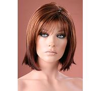 Forever Young UK Ladies Sharp Stylish Modern Bob Wig Dark & Light Auburn Mix Fashion Wig