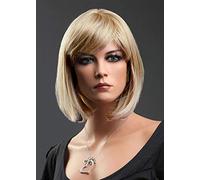 Forever Young UK Ladies Short Bob Style Wig in 2 Tone Ash Blonde & Platinum Blonde Blend