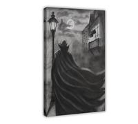 Forever Yours, A Vampire Love Story in A Romantic Gothic Art Style. Canvas Poster Wall Art Decor Print Picture Paintings for Living Room Bedroom Decoration 20x30inch(50x75cm)