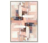 Forever Yours Canvas Print Pastel Decor by Art Remedy, Silver Frame, 10 x 15