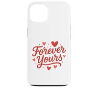 Forever Yours Heart Lettering Art Case for iPhone 13