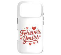 Forever Yours Heart Lettering Art Case for iPhone 17 Pro