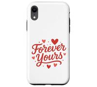 Forever Yours Heart Lettering Art Case for iPhone XR