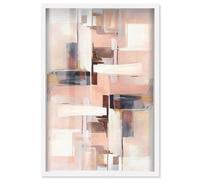 Forever Yours Shadowbox Print Pastel Decor by Art Remedy, White Frame, 10 x 15