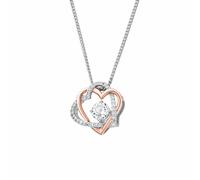 Clogau Always in my Heart White Topaz Pendant Necklace 3SAMH0091