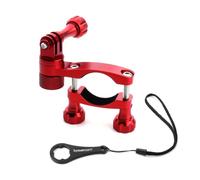 Forevercam 360° Rotation and Lock Mountain Bike Handlebar Aluminum Bike Motorcycle Mount Compatible for GoPro DJI Insta 360 Action Cameras
