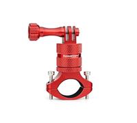 Forevercam Aluminum Bike Handlebar Mount 360° Rotation Motocycle Clip Compatible for Gopro DJI Insta 360 Action Cameras.