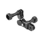 Forevercam Sturdiness Aluminum 360 Degree Rotation Camera Mount for Gopro Hero 13 12 11 10 9 8 DJI Osmo Insta360 AKASO and Other Action Camera Lock Any Direction Extension Mount Bike Handlebar