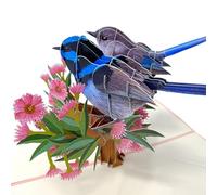 ForeverGiving - Wren Pop-Up Card, Mother’s Day Card, Father’s day Card, Anniversary Card, Retirement Card, Birthday Cards For Him and Her, Make Someone Smile