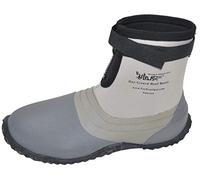 Foreverlast Inc. Ray-Guard Reef Wading & Fishing Boots Generation II for Men and Women, Grey, Size 14, Hard Soled Vulcanized Rubber Bottom, Neoprene, Lightweight, Waterproof (iWXPl1013WpoVS)