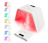 foreverLily LED Face Light Therapy Mask, Portable Photon Therapy Mask, Acne Treatments Machine for Blackhead Spot Redness Wrinkle Anti-aging