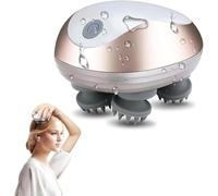 Foreverup Electric Scalp Massager, Waterproof Head Massager,Portable Handheld Hair Massagers with 3 Modes 96 Silicone Contact Promote Hair Growth Relax The Body Suitable as a Gift for Men and Women