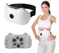 Foreverup Electric Wireless Abdominal Massager, Rechargeable Stomach Massager for Weight Loss, Belly Cellulite Massage Body Sculpting Machine Fat Burning Digestion for Waist Leg Buttock