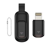 Foreverup Universal Smart IR Remote Control Adapter for iPhone, Infrared Controller for Air Conditioning, TV, DVD, STB, with Keychain & Silicone Cover