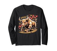 Forex Bull Currency Trader Investor Long Sleeve T-Shirt